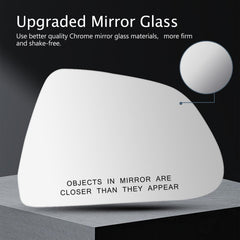 Heyokoo mirror glass detail highlighting chrome finish and clearer reflection