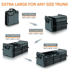 HEYTRIP interior with removable dividers and mesh pockets for organized storage