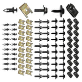 Heyzidu front packaging showing full 100-piece fastener kit and organized compartments for convenience