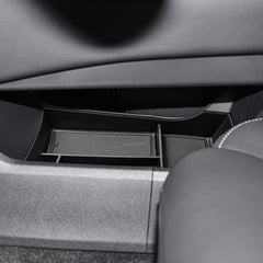 HGWEI angled side detail showing precise fit and flush edge in console
