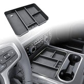 HGWEI front view of organizer showing clean matte finish and fit benefits