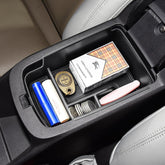 HGWEI front view of tray showing neat compartments and quick access benefit
