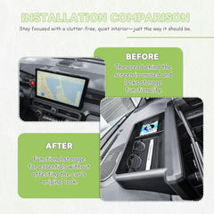 HGWEI installed in 4Runner showing discreet integration and convenience