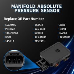 HHCSOP MAP sensor connector detail illustrating secure electrical match