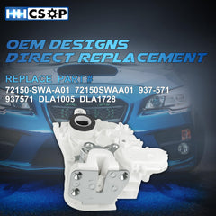 HHCSOP actuator mounted inside a vehicle door showing straightforward replacement
