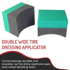 HI-TECH close-up of curved foam applicator edge for smooth coverage