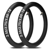 HIAORS front view of inner tube showing fit for 18-inch rims and durability