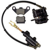 HIAORS front view of complete rear brake assembly showing ready-to-install kit