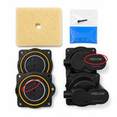 HIBLOW front packaging showing genuine HP-60/80 kit and quick-install benefit