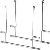 Hicarer front view bracket showing sturdy metal and sleek chrome finish benefits