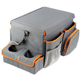 High Road front view showing organizer secured and tidy for easier access
