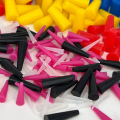 High Temp Masking Supply organized size array displaying varied plug diameters for fit accuracy