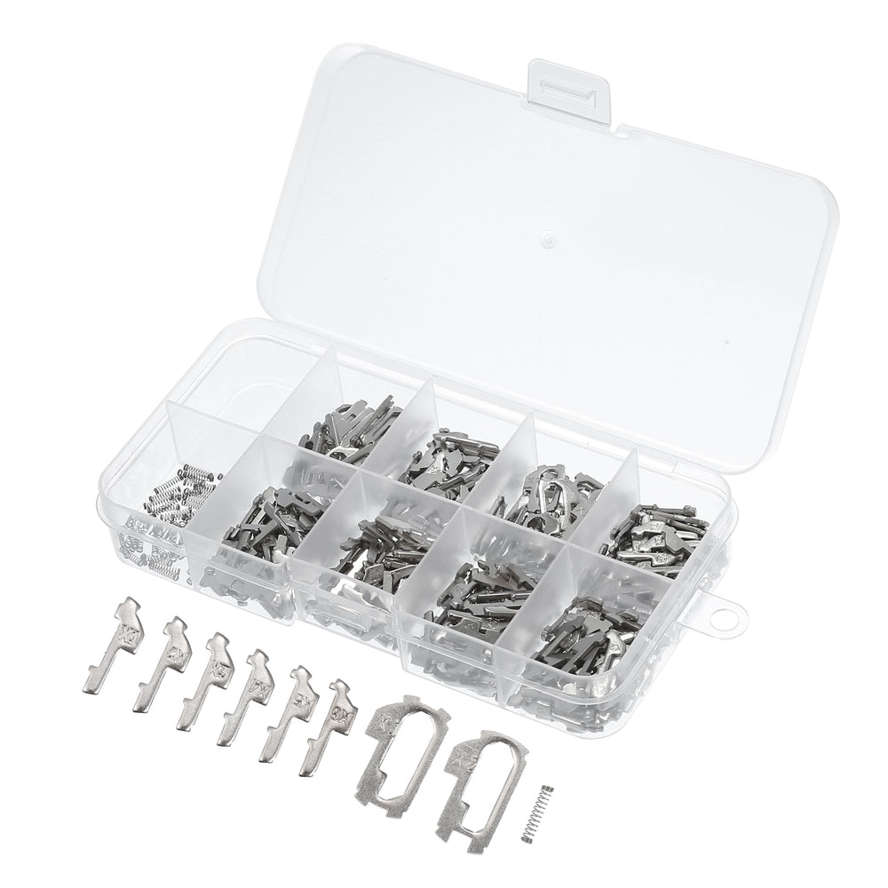 Hihaha front packaging showing 350-piece set and silver plates for fast repairs