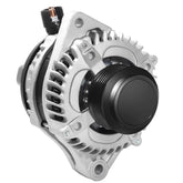 Hikevent alternator front view showing clean housing and OEM-style fit benefits