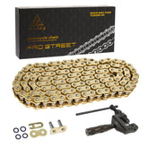 HILAKE gold 530 chain front packaging showing complete kit and durable finish