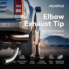 HILMITILE side shot of 135° elbow tip illustrating bend and fit for clearance and visual impact