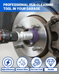 HIPULX tool body close-up highlighting locking ring for secure pad retention