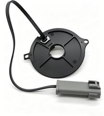 HiSport pickup coil next to ruler for scale indicating compact, direct-fit design