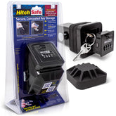 HitchSafe HS7000 front view showing compact hidden storage and secure access