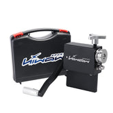 Hiwowsport front view of vise-mounted beader showing sturdy construction and stable base