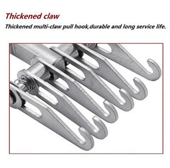 HiYi claw attached to panel in use showing efficient dent extraction