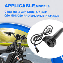 Hizoncore Ridstar close-up of rolling bearing delivering smoother throttle response