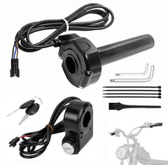 Hizoncore Ridstar front throttle assembly showing clean mount and ready-to-install benefit