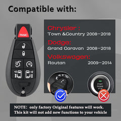 Hkxydems back label close-up showing FCC ID and model compatibility details