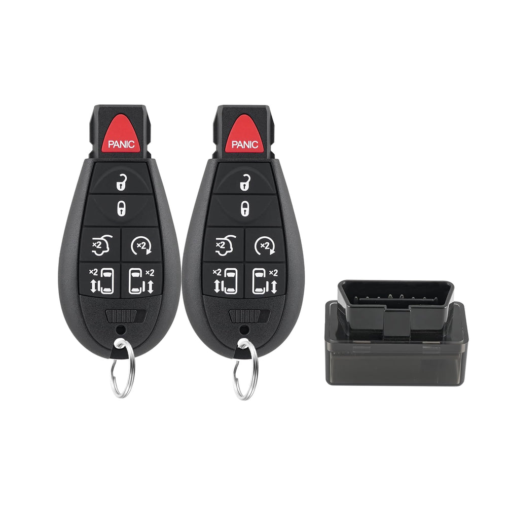 Hkxydems front view of key fob showing buttons and original-style design benefit