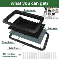 HLTIT low-profile shade mechanism showing easy privacy control benefit