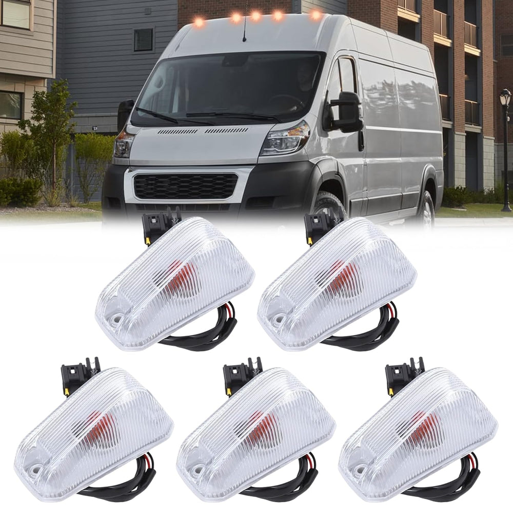 HNeekyr front roof marker light packaging showing five-piece kit and benefit of complete replacement