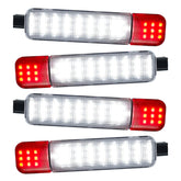HNeekyr front-mounted door light installed showing improved cabin brightness