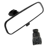 HNeekyr front view mirror showing clean reflective surface and fitment benefit
