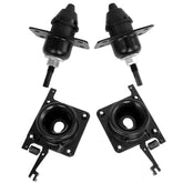 HNeekyr front packaging showing complete 4-piece hood latch kit and durable benefit