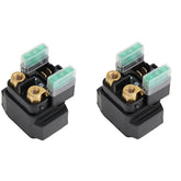 HNeekyr starter solenoid front view showing mounting points and clean fit for quick replacement