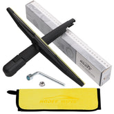 HODEE rear wiper arm and blade front view showing fit and finish for quick install