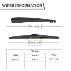 HODEE blade edge close-up showing rubber profile for improved streak reduction