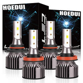 HOEDUI front packaging showing four Accord LED bulbs and easy install benefit