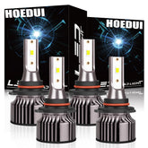 HOEDUI front packaging showing complete Accord bulb kit and easy selection benefit