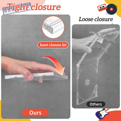 HOFURME open case with CD inserted showing ready-to-use benefit: simple storage