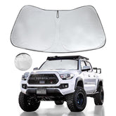 HOHUIGO front packaging showing custom fit for Toyota Tacoma and easy install benefit
