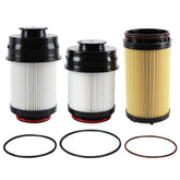 Hoiedt front packaging kit showing contents and part numbers for quick identification