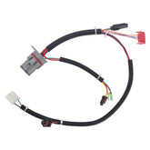 HOKZVIATMOTOELECS 4L80E front view showing harness shape and OEM fit