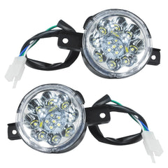 HOLATO front headlight pair showing compact design and easy swap benefits