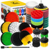 Holikme front packaging showing full 40-piece cleaning kit and organization benefit