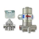 Holley Blue front view showing pump body and inlet for reliable fueling