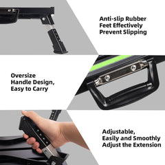 Homeon Wheels height adjustment mechanism demonstrating secure locking at four levels