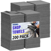 HOMERHYME front pack showing 200 microfiber cloths ready to stock