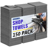 HOMERHYME front packaging showing 150-count grey cloths and compact seal