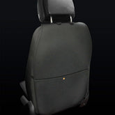 HONCENMAX front view seatback protector showing full coverage and sleek look